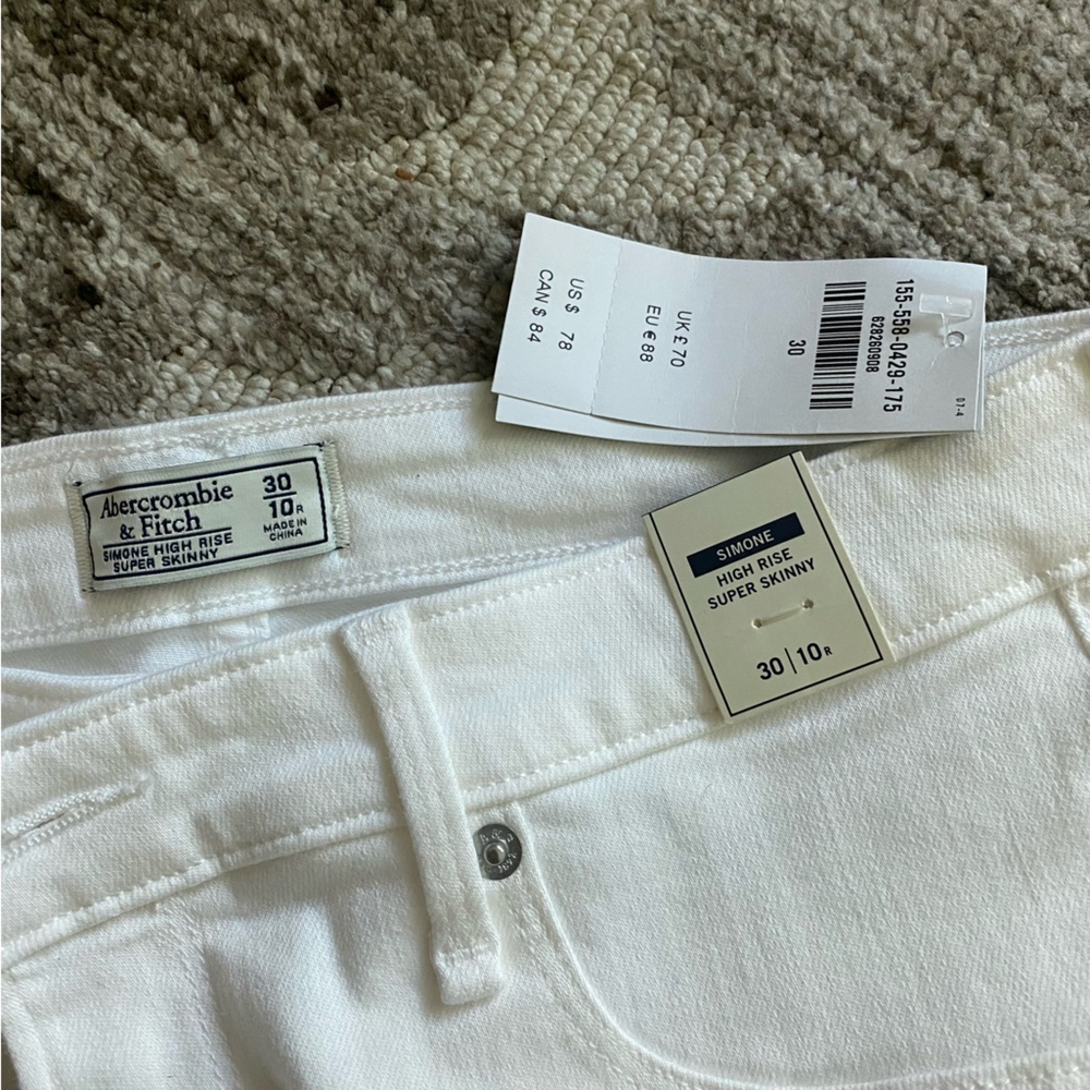 Abercrombie & Fitch - Simone High Rise Super Skinny Jeans